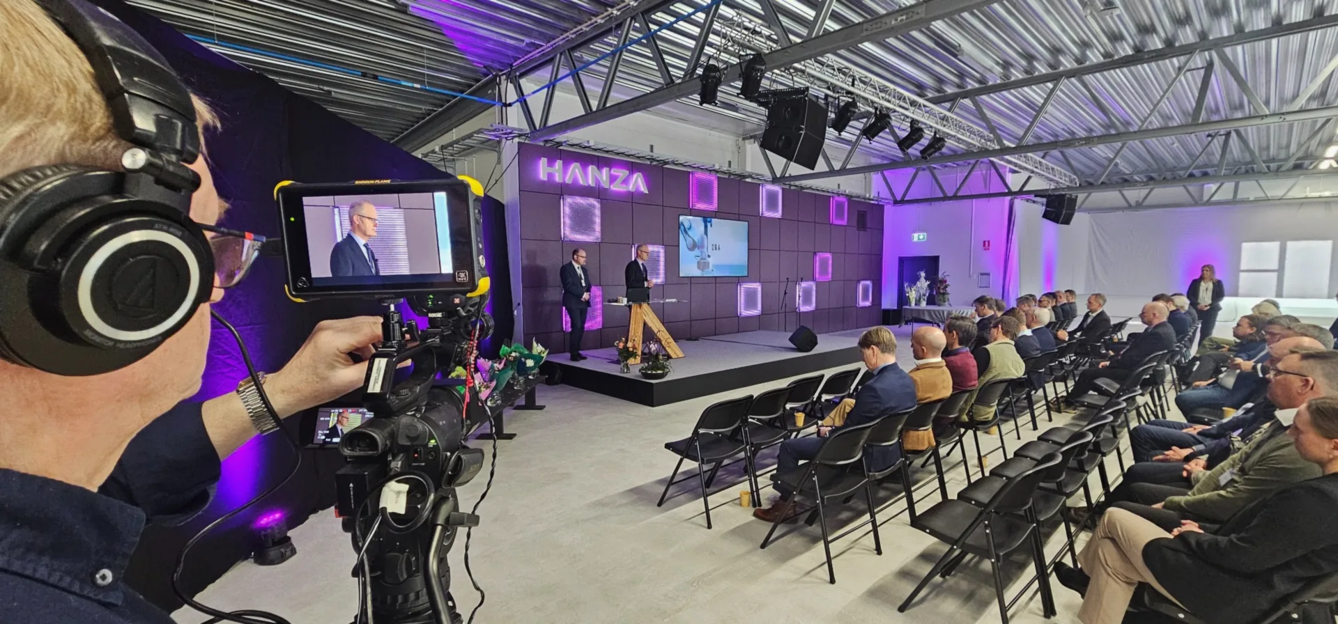 Professionell teknik för företagsevent och konferens